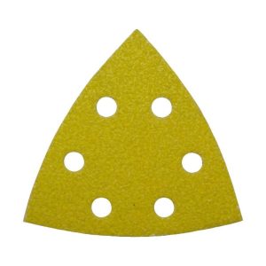 Delta do szlifierki 93mm Papier ścierny na rzep - 5 sztuk P40