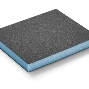 GĄBKA ŚCIERNA DWUSTRONNA - PAD SZLIFIERSKI 98x120x13 Blue Power P100