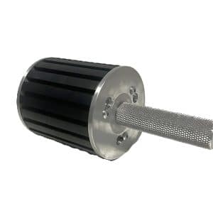 Głowica walcowa z rączką 100x110mm z systemem wymiennych szczotek szlifierskich - mocowanie gwint M14