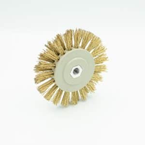 Głowica walcowa do strukturyzacji drewna - drut stalowy - mocowanie gwint M14 140x25mm