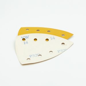 Delta do szlifierki 100mm x 150mm Papier ścierny na rzep - 5 sztuk P100